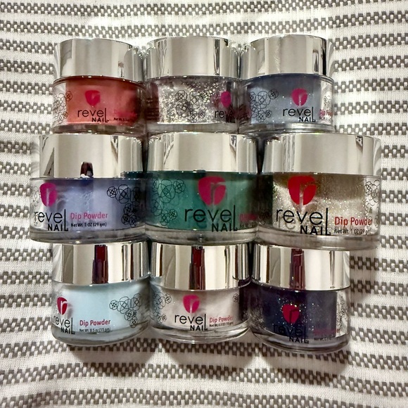 Revel Other - Revel Nail Dip Powders - Mixed Lot